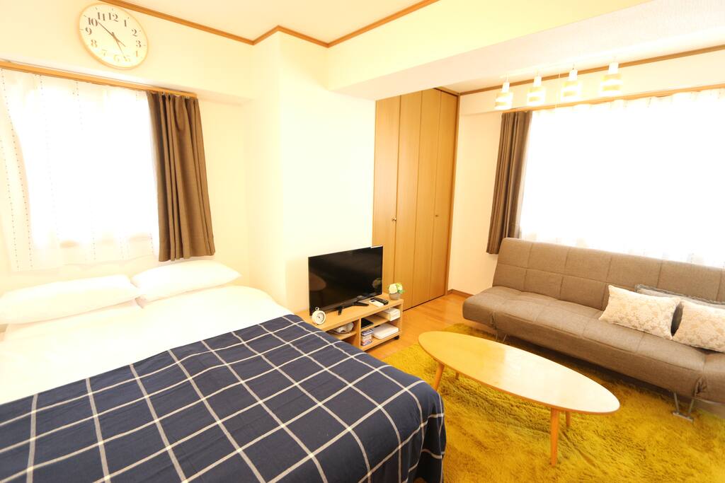 Comfortable bed, have a good dream here! 舒适的大床,在这里做个好梦!