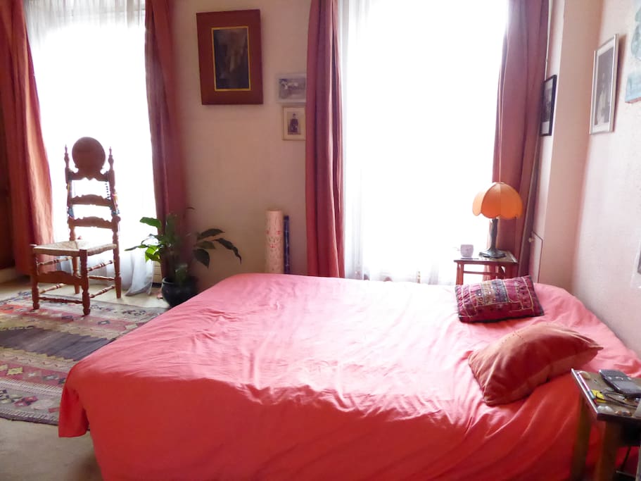 The bedroom