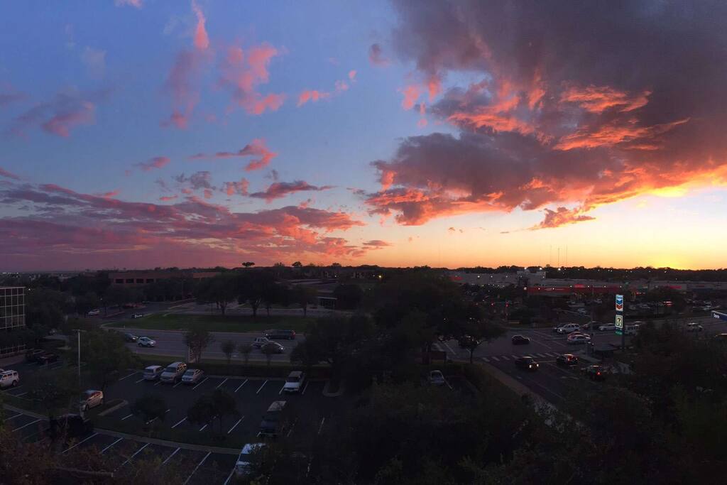 Sunset from my balcony