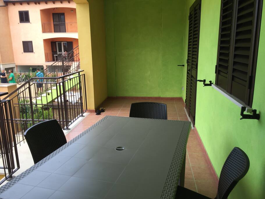 Terrazzino coperto