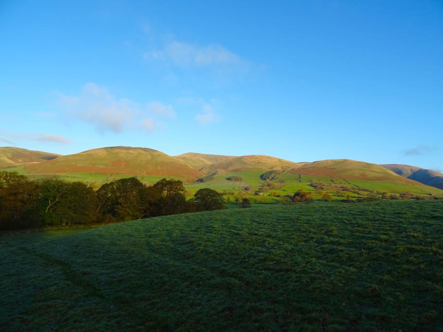 Step out the door and straight onto the fells