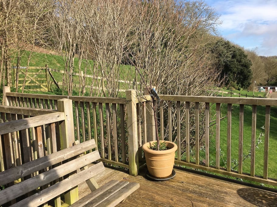 Sun Terrace outside Sitting Room