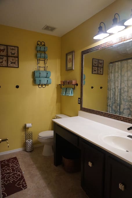 Newly renovated full bath