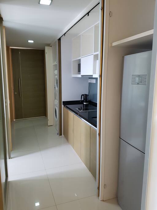 Entrance to the apartment, Kitchenette