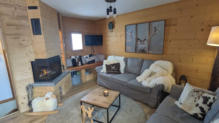 Charmant Chalet Ski Aux Pieds 10 Per Plagne Soleil - Rue du Télémétro