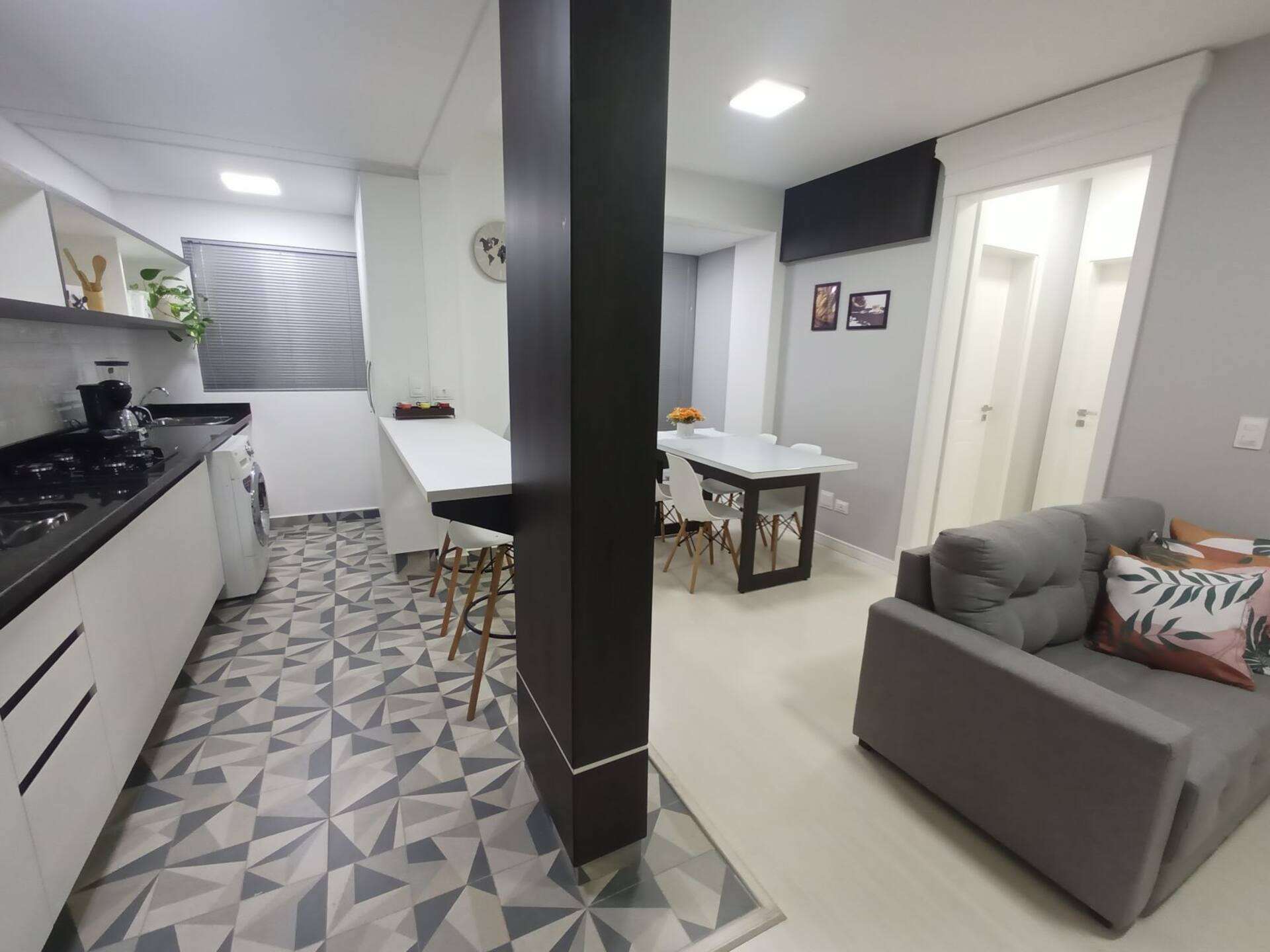 @Ap. Roda Gigante, clean, complete and comfortable.