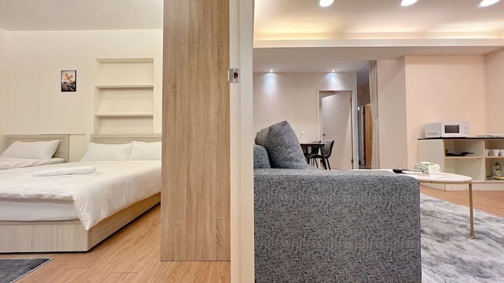 Superbe chambre pour trois