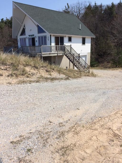 View of he cottage from Montgomery Boulevard