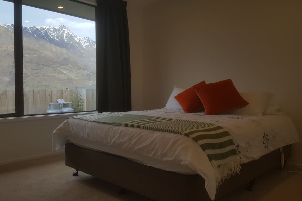 Guest Bedroom And View To Remarkables Mountain Range
