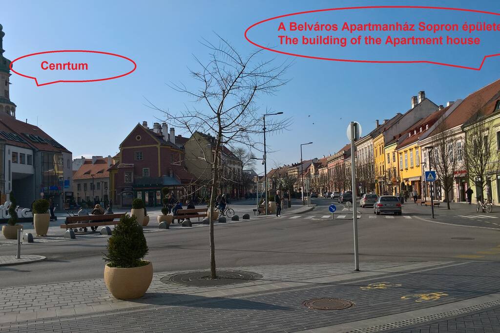 A centrumban mindenhez közel!