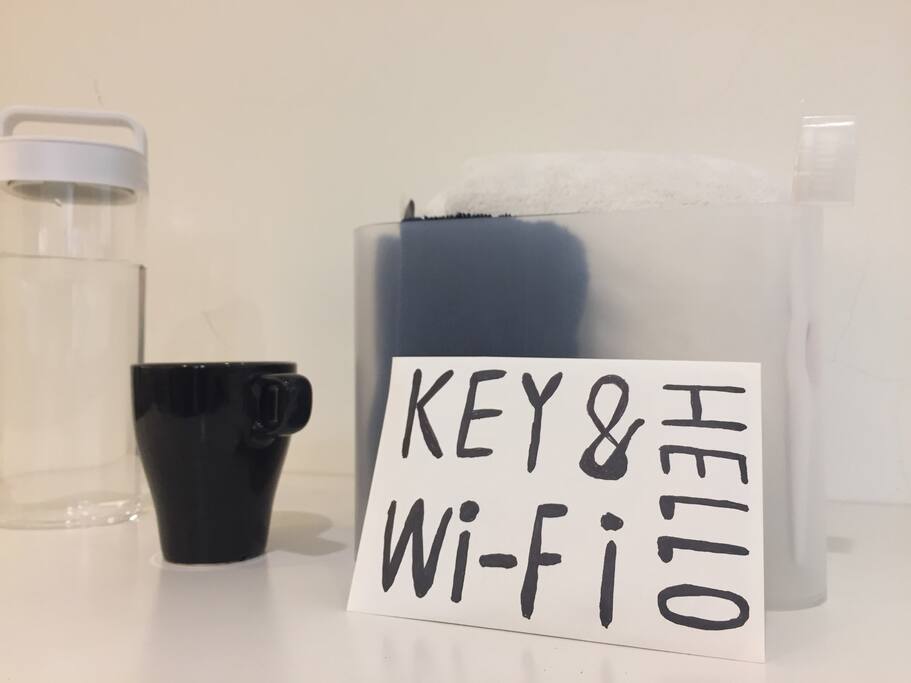 歡迎您入住。提供毛巾、免費 wi-fi