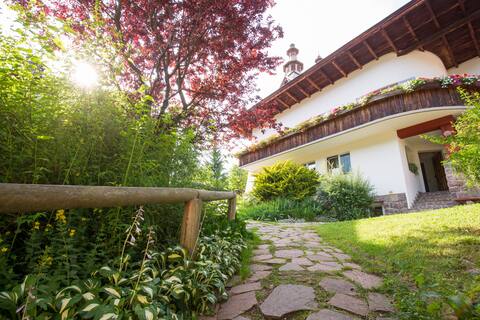 Big Private Villa 100m from Seceda with garden