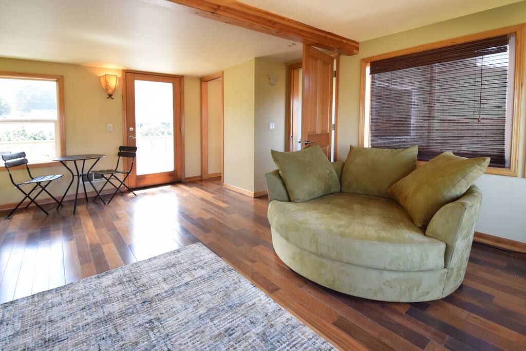 Lounging area in the master bedroom
