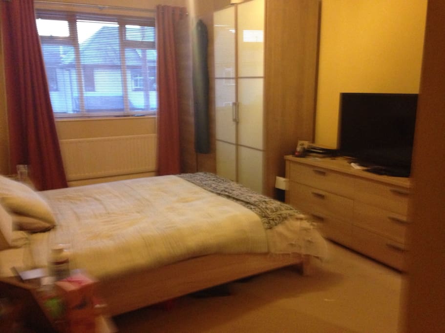 Large double with king size bed