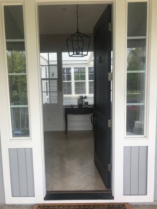 Front entrance