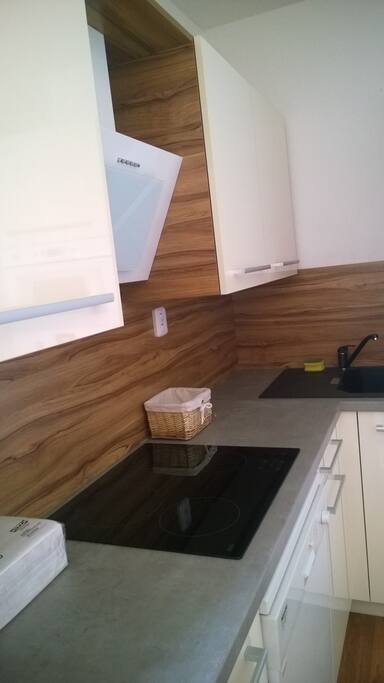 Modern kitchen with lots of equipments