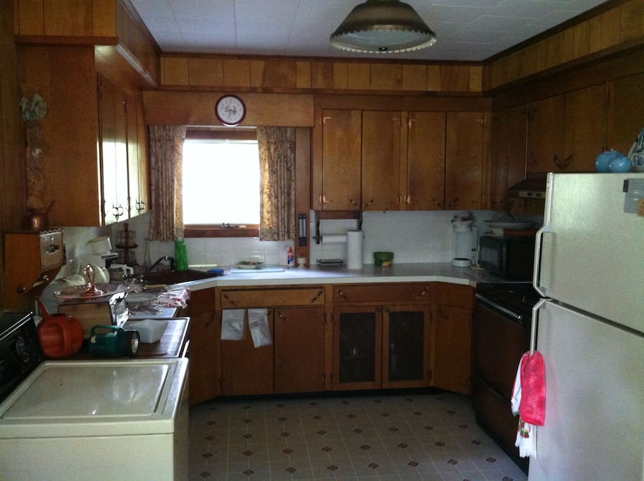 Kitchen, which also has a small (4 person) dining area as well. That's where the photo is taken from.