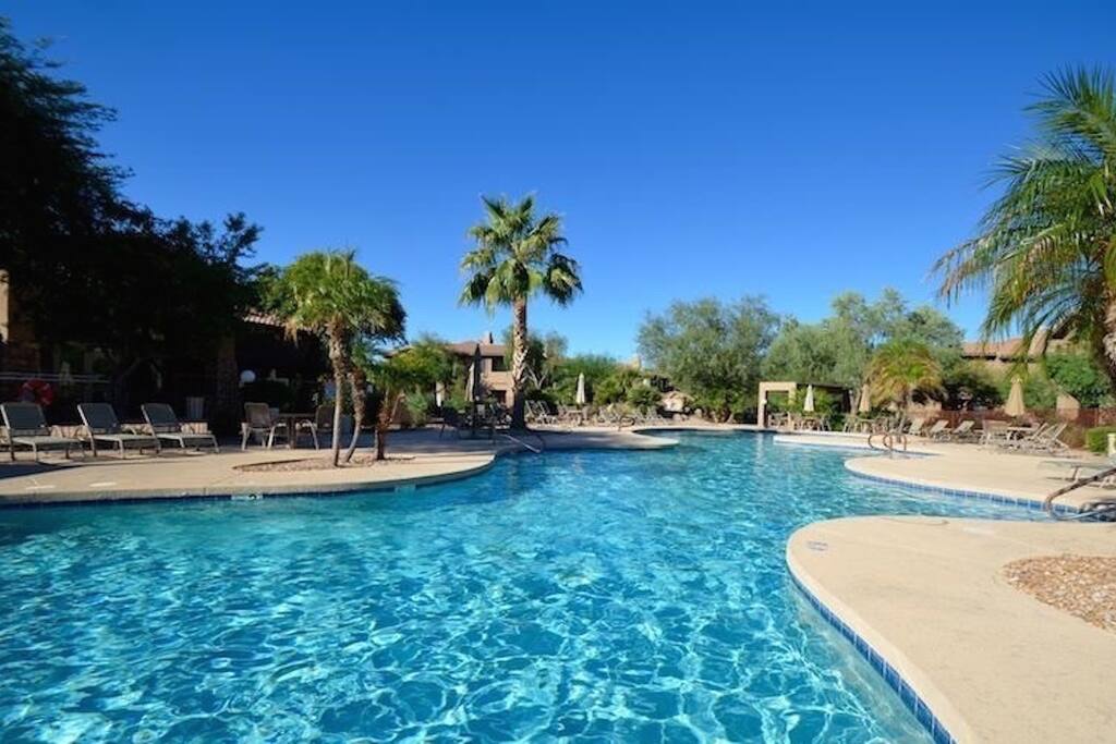 Clubhouse pool