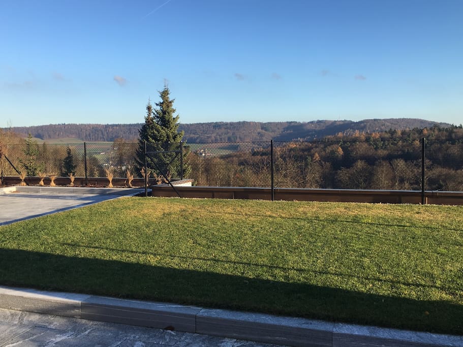 150 m2 terrasse with panorama view