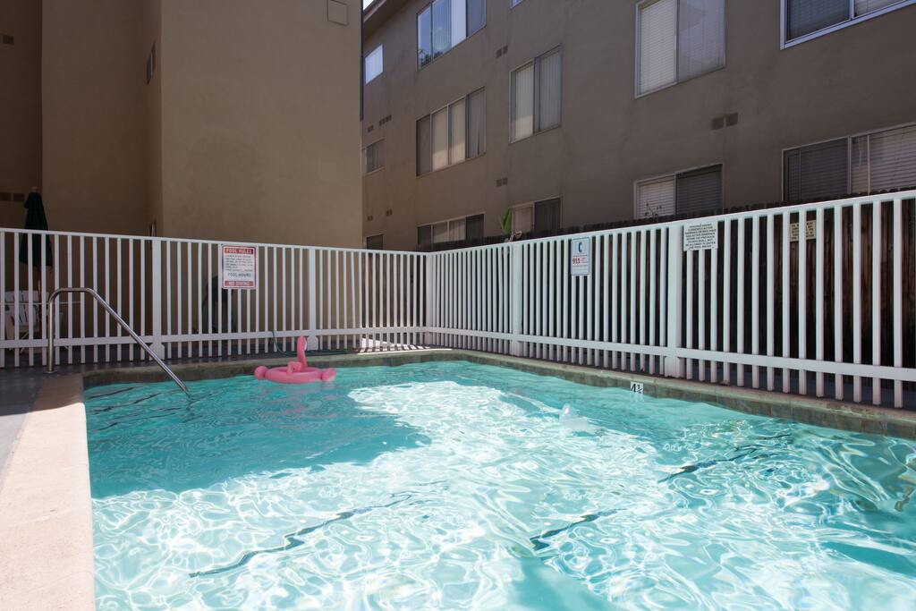 In sunny California, it’s always a great time for a swim. Enjoy full access to our pool.