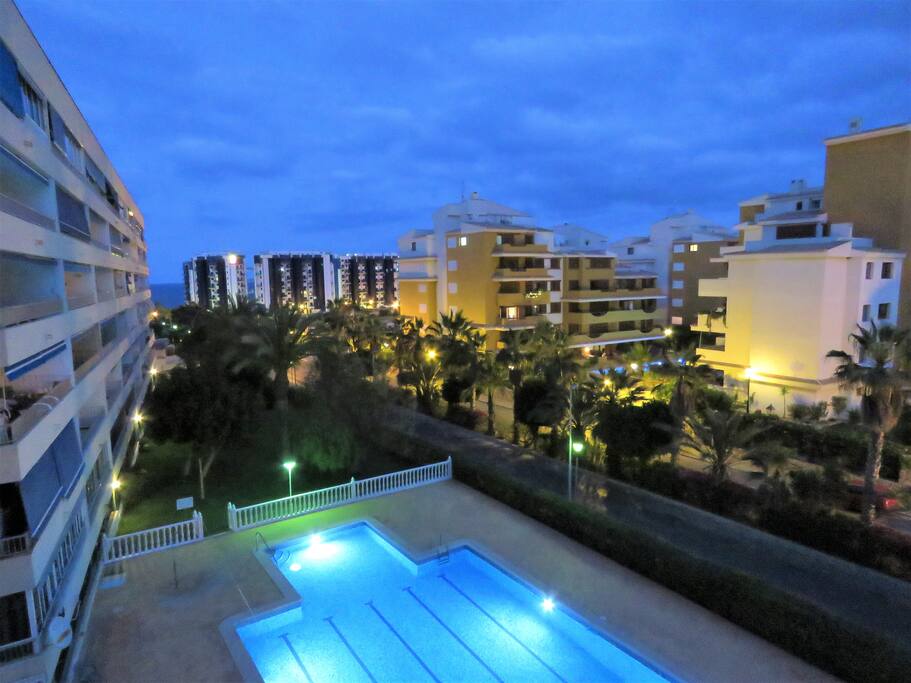 View from the terrace of the apartment