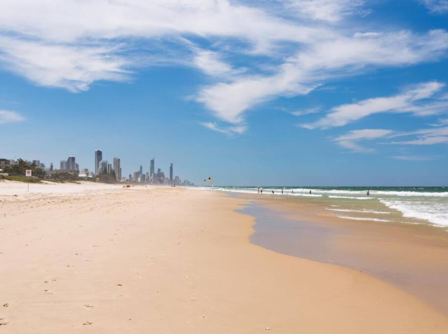 Patrolled beach close by
