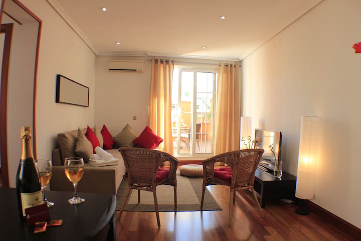 Espectacular piso con inmensa terraza en Gran Vía!