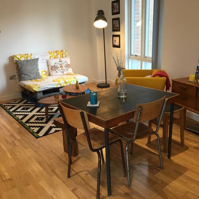 Sunny and spacious living room