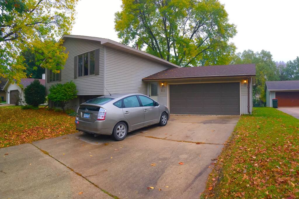 An outside look at the home
