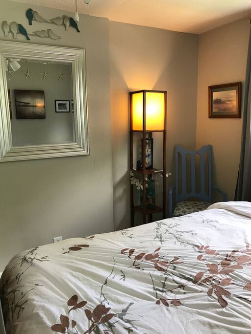 A mirror is provided in your room.