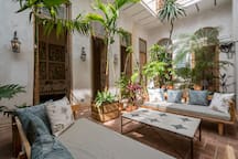 Gardens Downstairs (1st floor of hotel) with WiFi