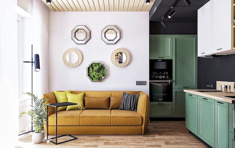 Стильная и уютная квартира в центре Казани