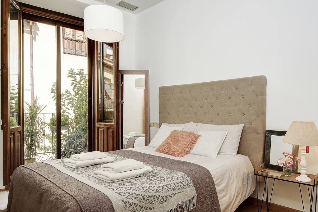 Main room with private Balcony