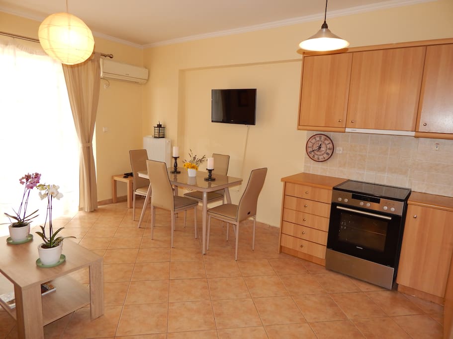 Kitchen and dining place