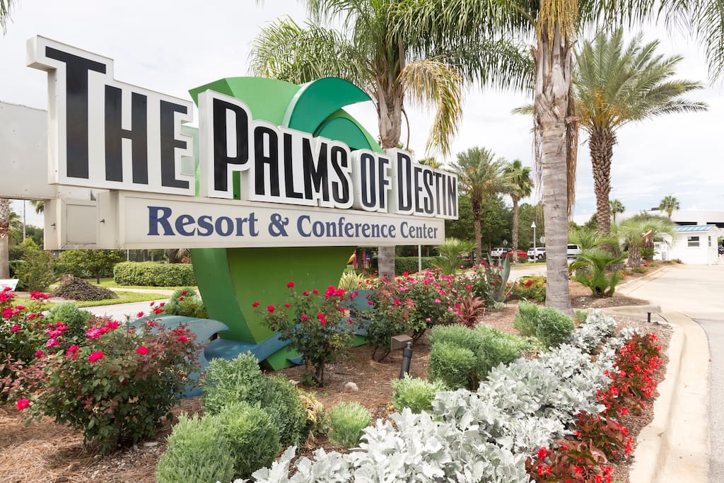 Resort entrance