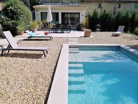 Maison de vacances + piscine à Saint Rémy Provence
