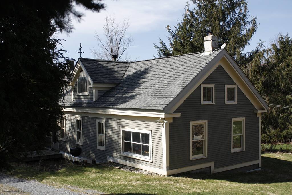 North end of house