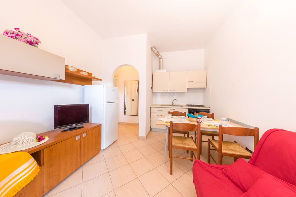 soggiorno, cucina