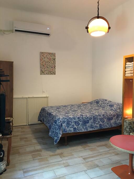 The Bedroom with the Double Bed.