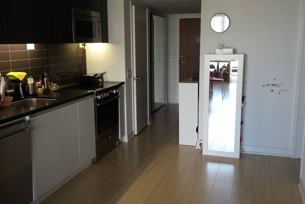 Spacious entrance.