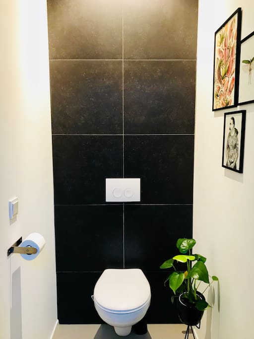 Toilet behorend bij souterrain