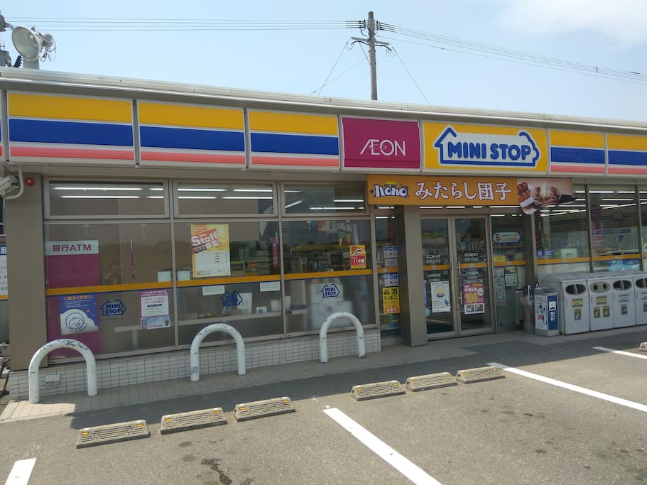 民宿旁边的便利店。据说这家是福冈市生意最好的五家便利店之一。