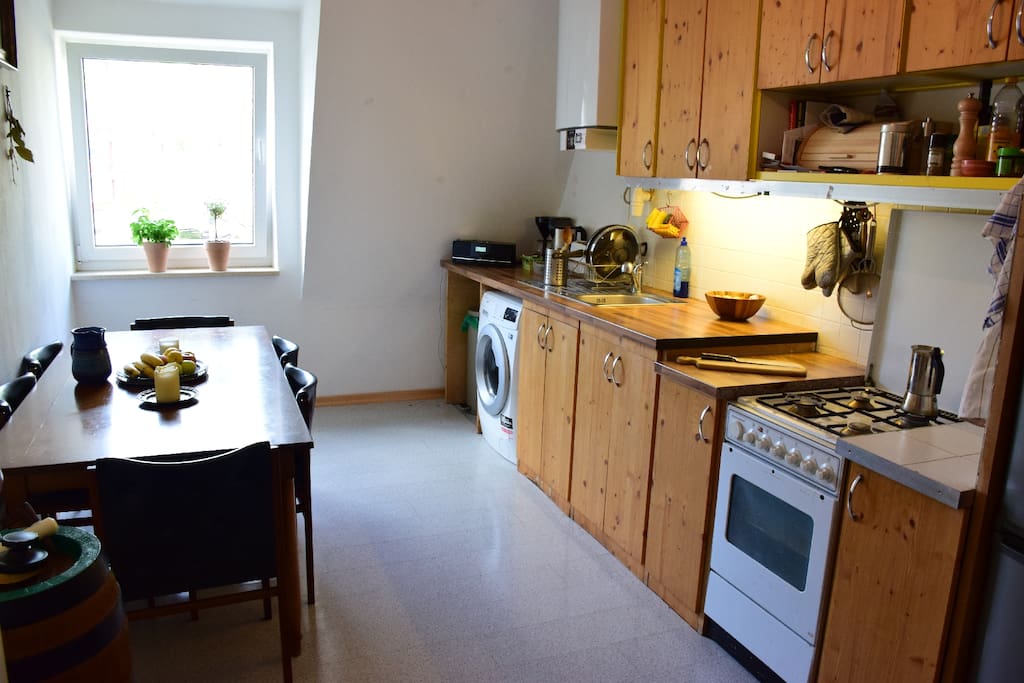 Kitchen with plenty of space