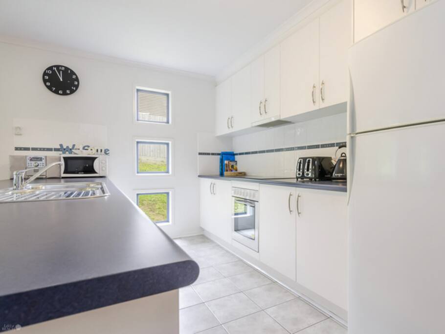 Fully equipped kitchen
