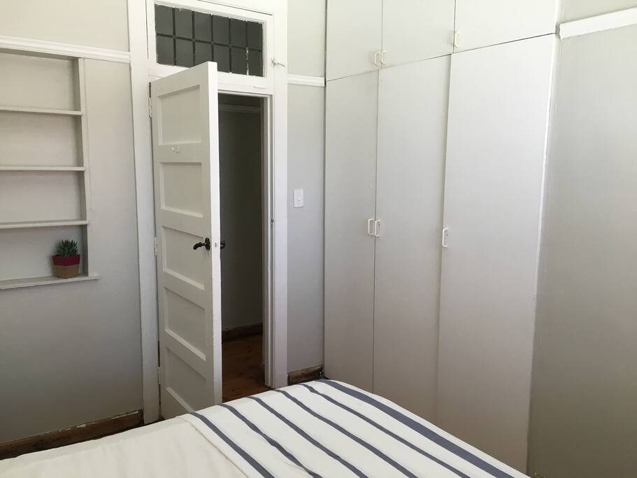 Ample cupboard space