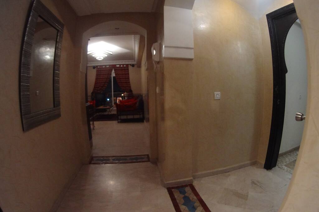 L’entrée de l’appartement