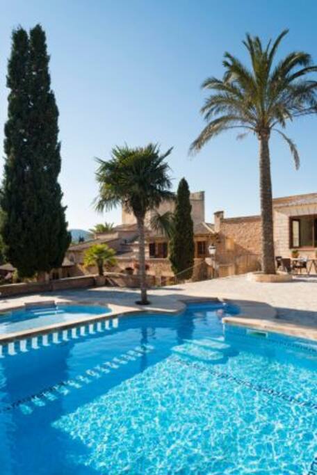 relax by the pool