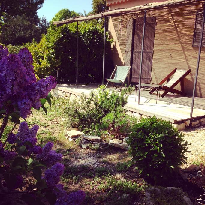 Terrasse.