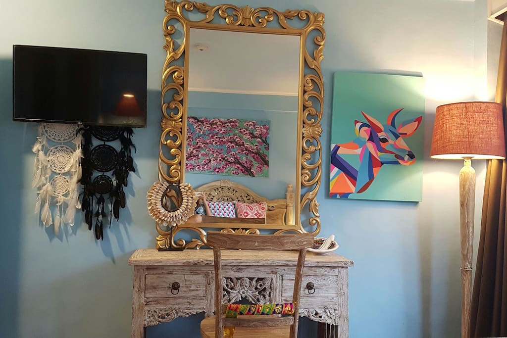 Dressing table.. everything handpicked