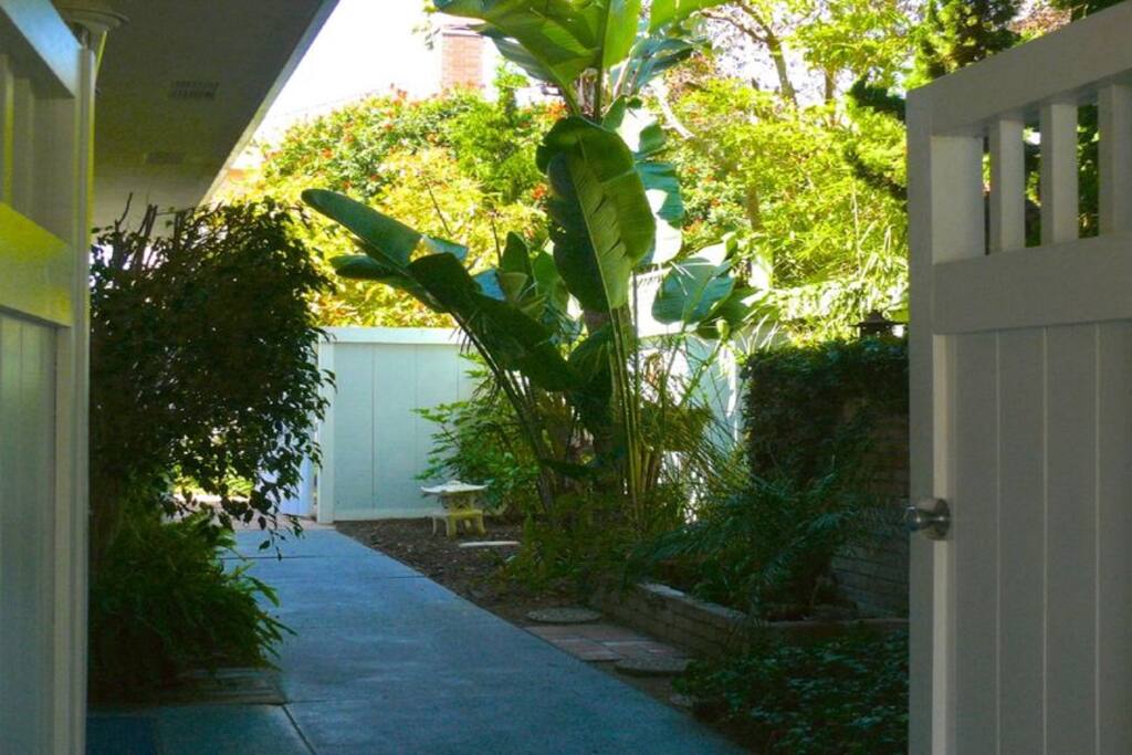 Gated entrance